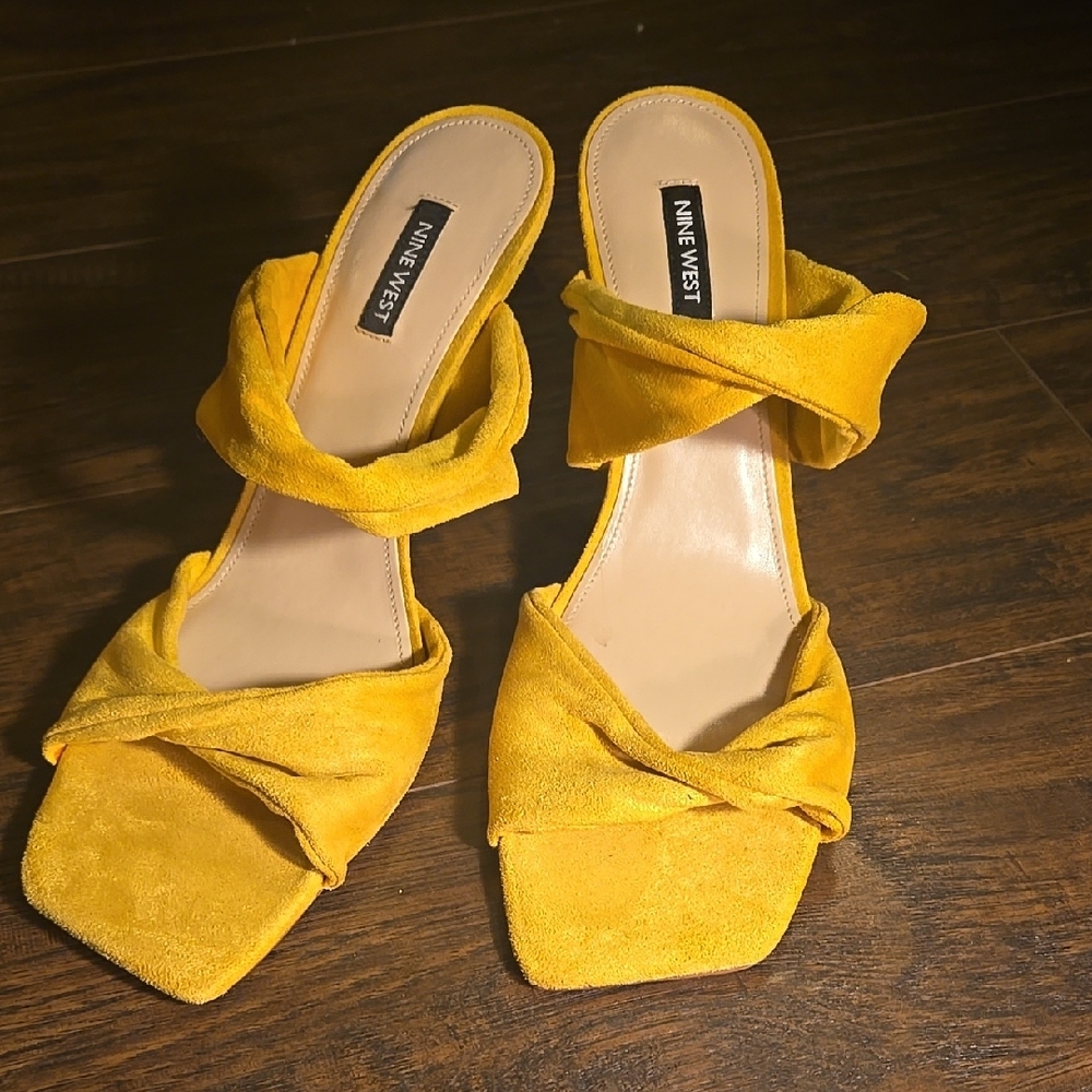 Nine West Women's Yellow Sandals